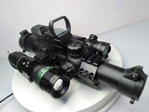 Elite 1-4x24SE Combo 5 in 1 Rifle scope fitzztyl co. 