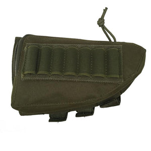 Cheek Rest Butt Stock Pouch Holder Nylon for Shotgun fitzztyl co. Navy Green 