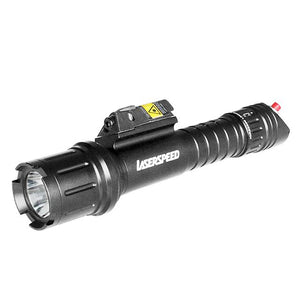Tactical rifle long distance green laser sight and 500lumen flashlight combo fitzztyl co. 