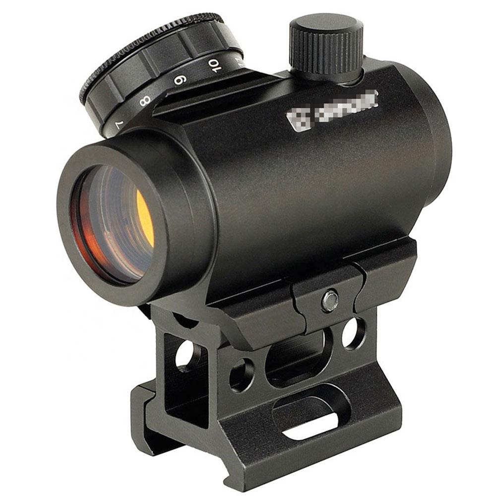 Rifle Adjustable Scope Sight Mirco 4 MOA 1X25 Red Dot Scope With 11 Stage Digital Brightness Control For 20mm Picatinny Rail fitzztyl co. 