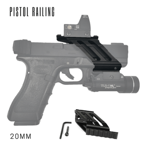 Pistol Railing 20mm fitzztyl co. 