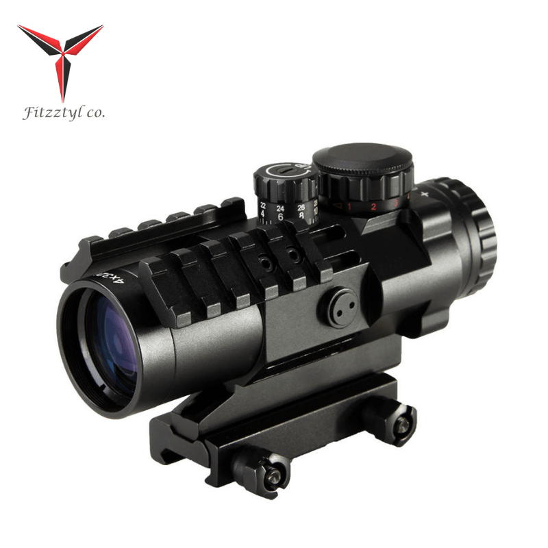 Fitzztyl Co. 2.5/3/4x32 Prism Scope BDC Reticle for real fire arms fitzztyl co. 