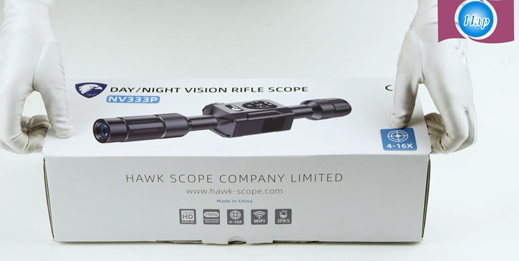 NV 333  Hawk 4-16X Optical Sight Night Vision Riflescope