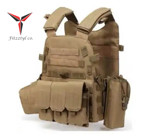 Tactical Vest High Quality Adjustable Training Paintball Vest for Fan
